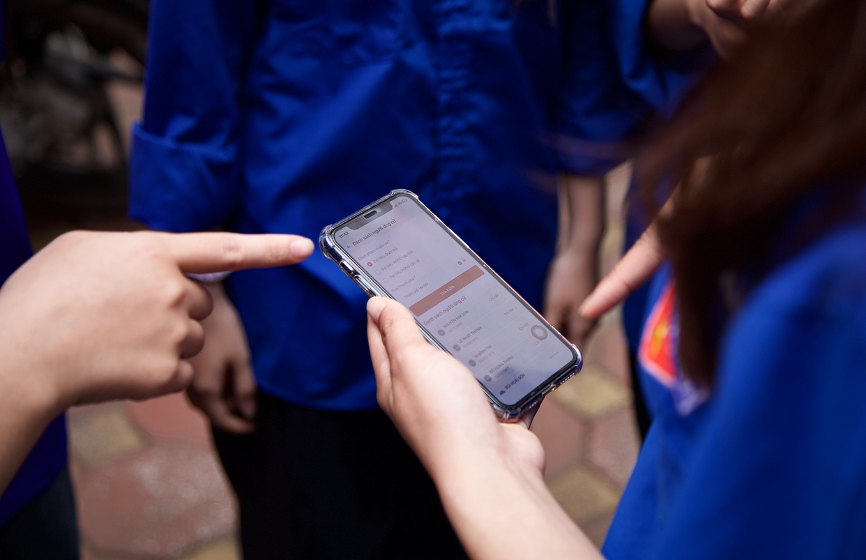 Sinh viên Thủ đô trước ngày bầu cử - ảnh 11