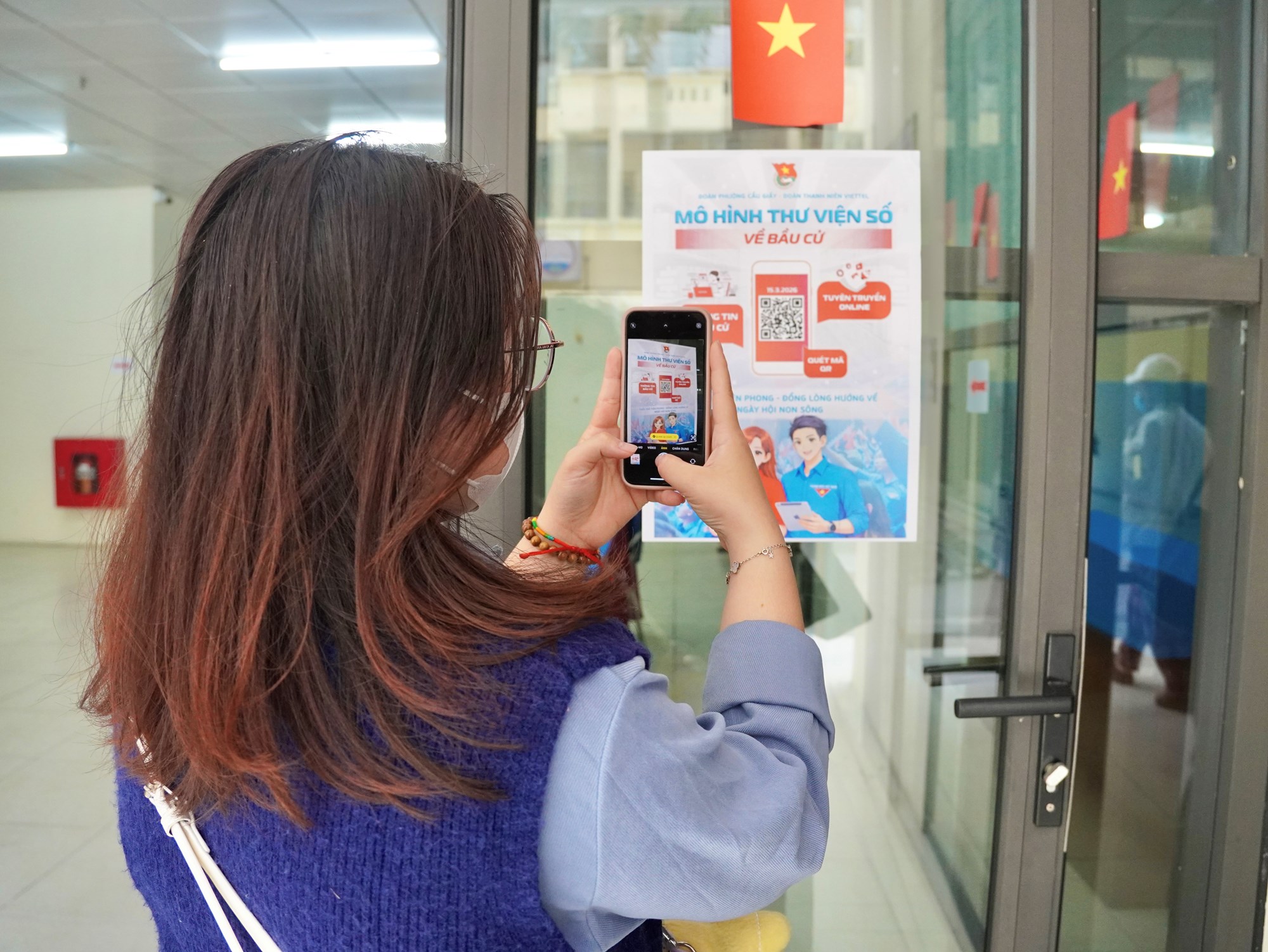 Sinh viên Thủ đô trước ngày bầu cử - ảnh 5