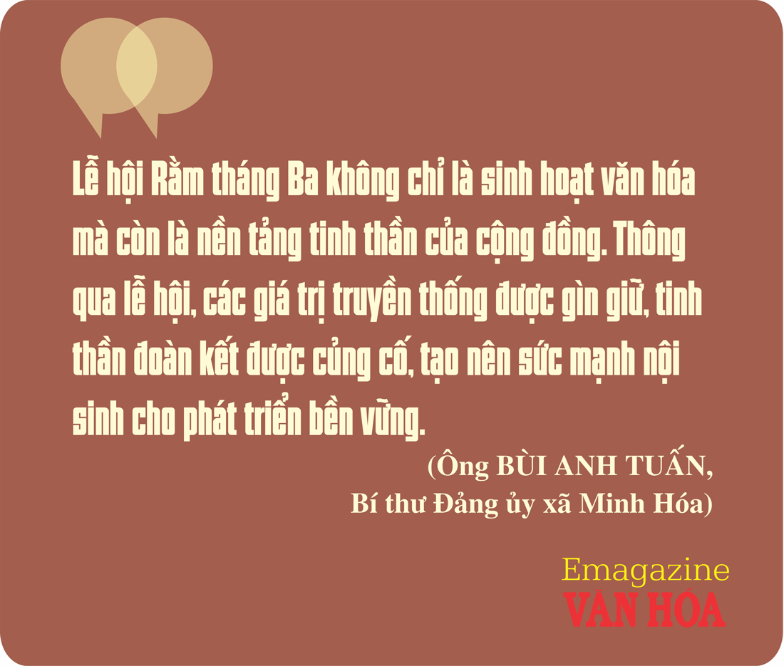 Ông BÙI ANH TUẤN, Bí thư Đảng ủy xã Minh Hóa
