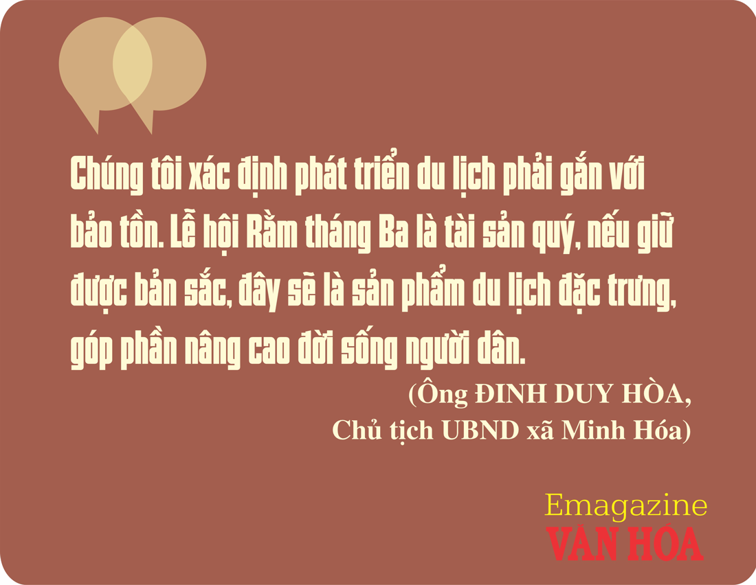 Ông ĐINH DUY HÒA, Chủ tịch UBND xã Minh Hóa