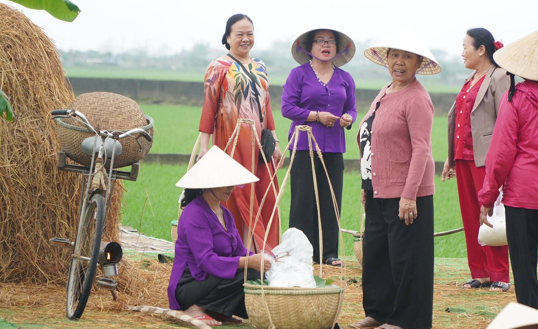 Nghề bún Vân Cù đón nhận danh hiệu Di sản văn hóa phi vật thể quốc gia - ảnh 5