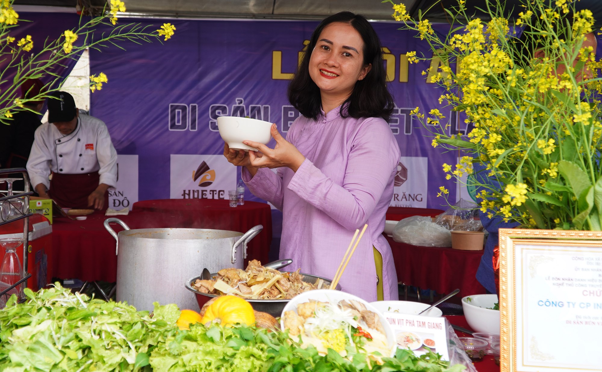Nghề bún Vân Cù đón nhận danh hiệu Di sản văn hóa phi vật thể quốc gia - ảnh 8