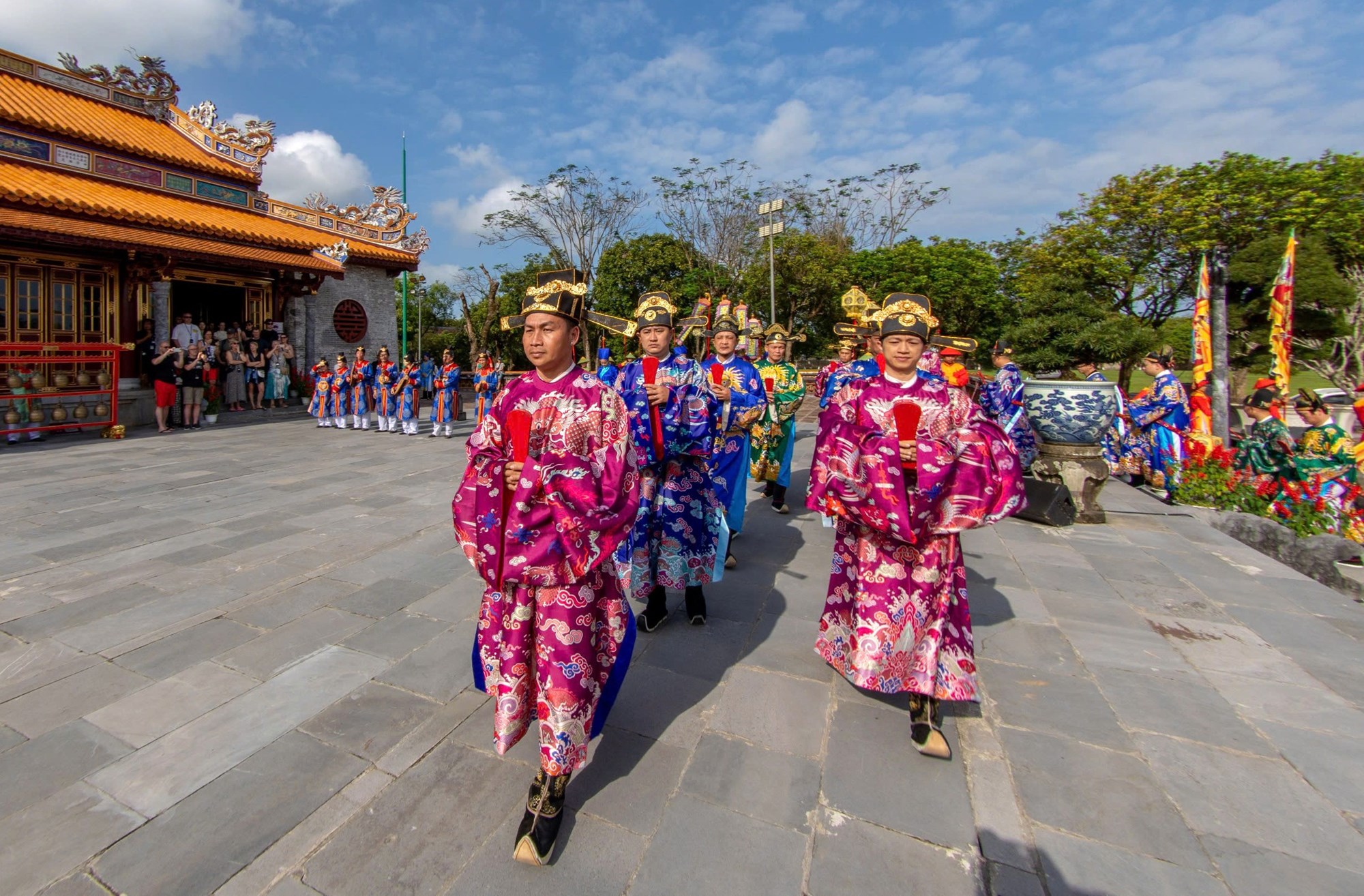 Trải nghiệm Tết cung đình qua Lễ Thiết triều Nguyên đán triều Nguyễn - ảnh 2