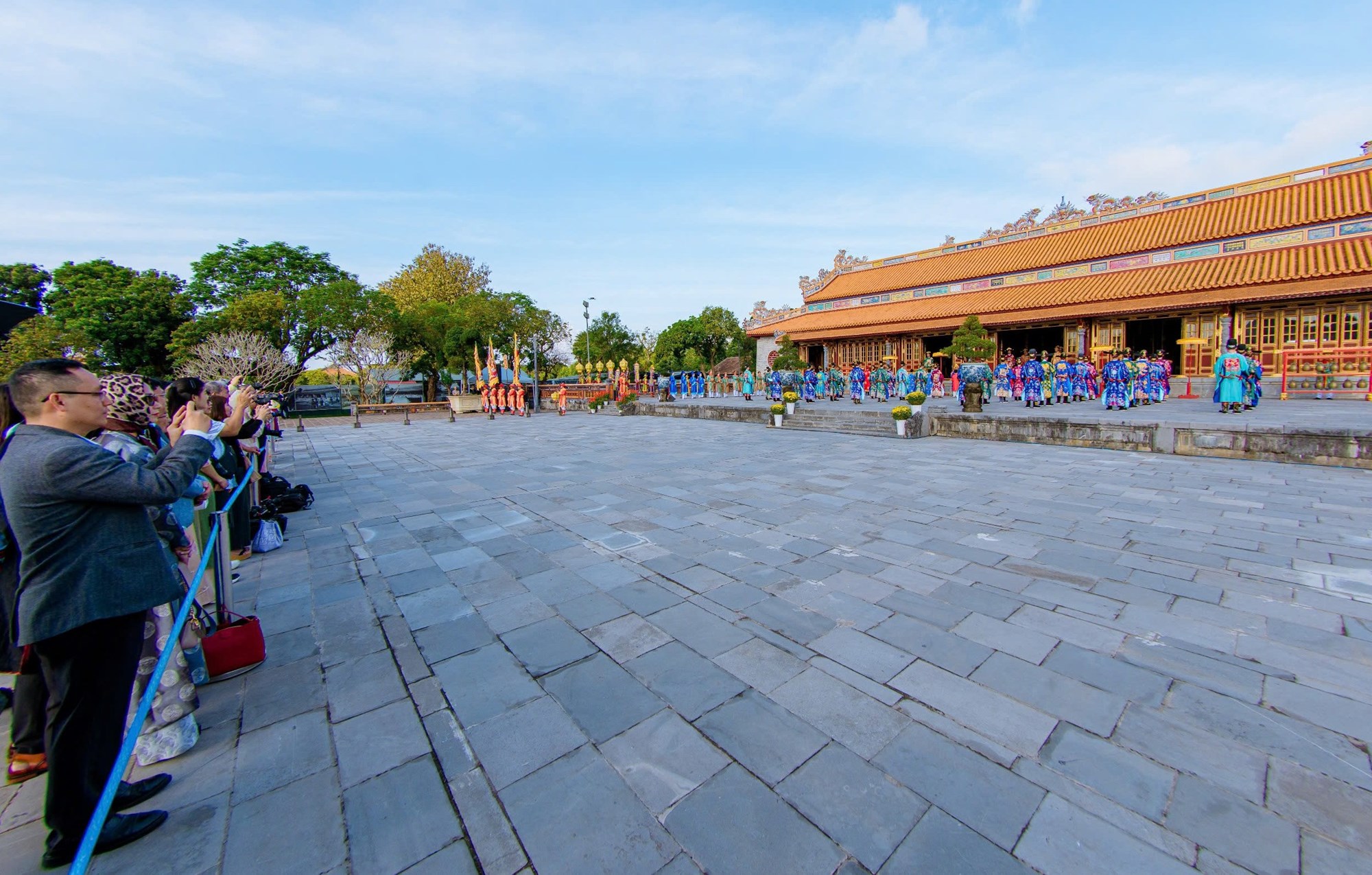 Trải nghiệm Tết cung đình qua Lễ Thiết triều Nguyên đán triều Nguyễn - ảnh 6