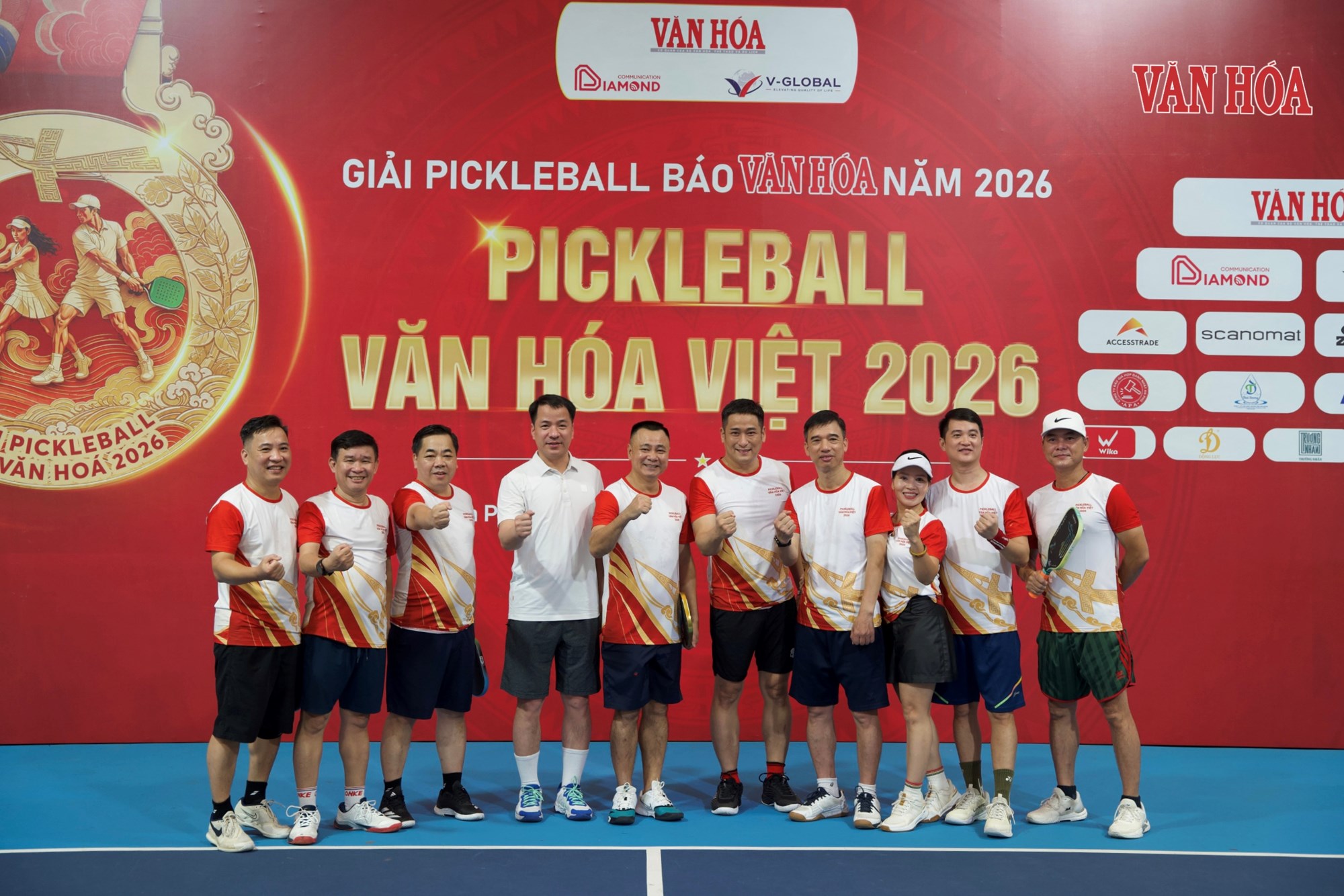 Lan tỏa tinh thần thể thao và giá trị văn hóa tại Giải Pickleball Báo Văn Hóa 2026 - ảnh 1