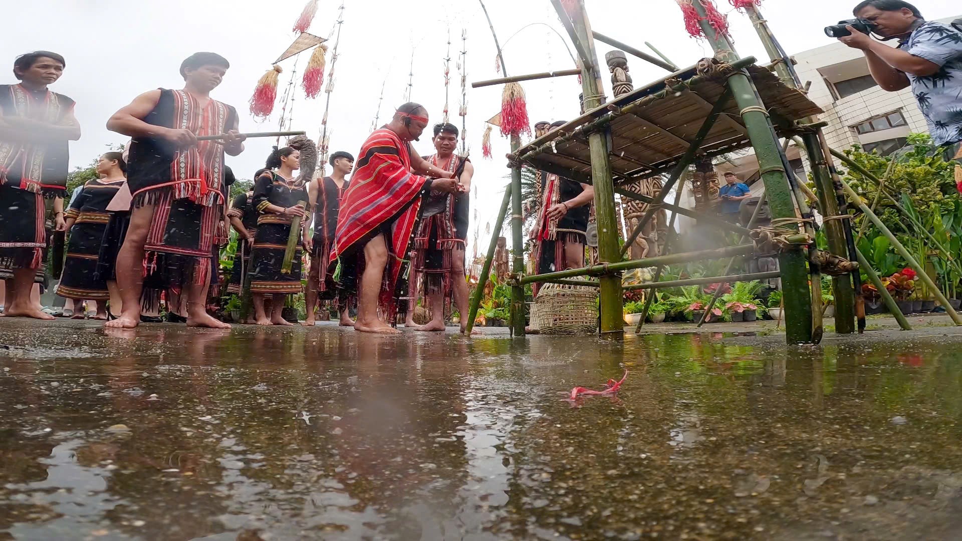 Tái hiện Lễ cúng máng nước của dân tộc Xơ Đăng - ảnh 3