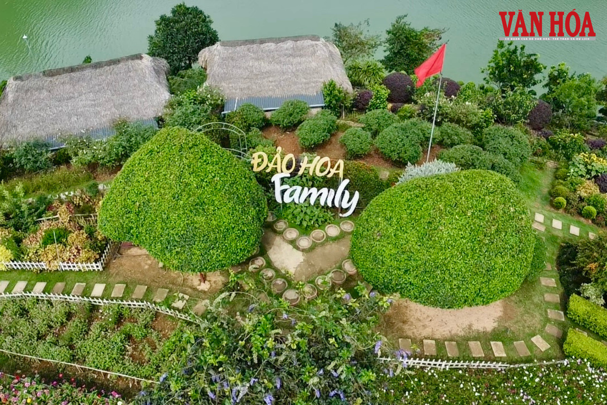 Từ đất hoang sơ thành đảo hoa hút khách giữa lòng hồ Núi Cốc - ảnh 7