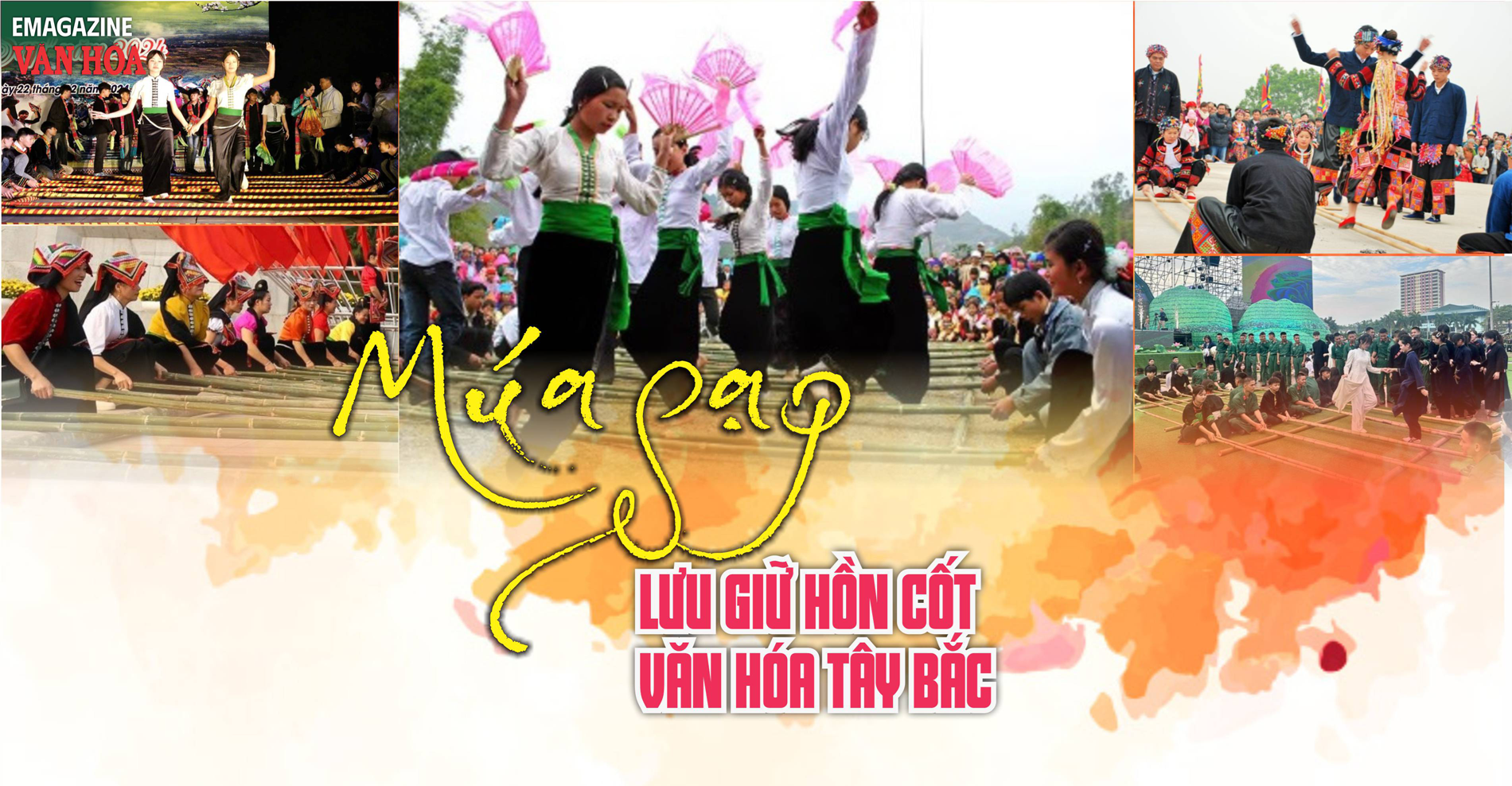 Múa sạp Tây Bắc tại sự kiện nhảy sạp cộng đồng lớn nhất Việt Nam ở Thái Nguyên năm 2026