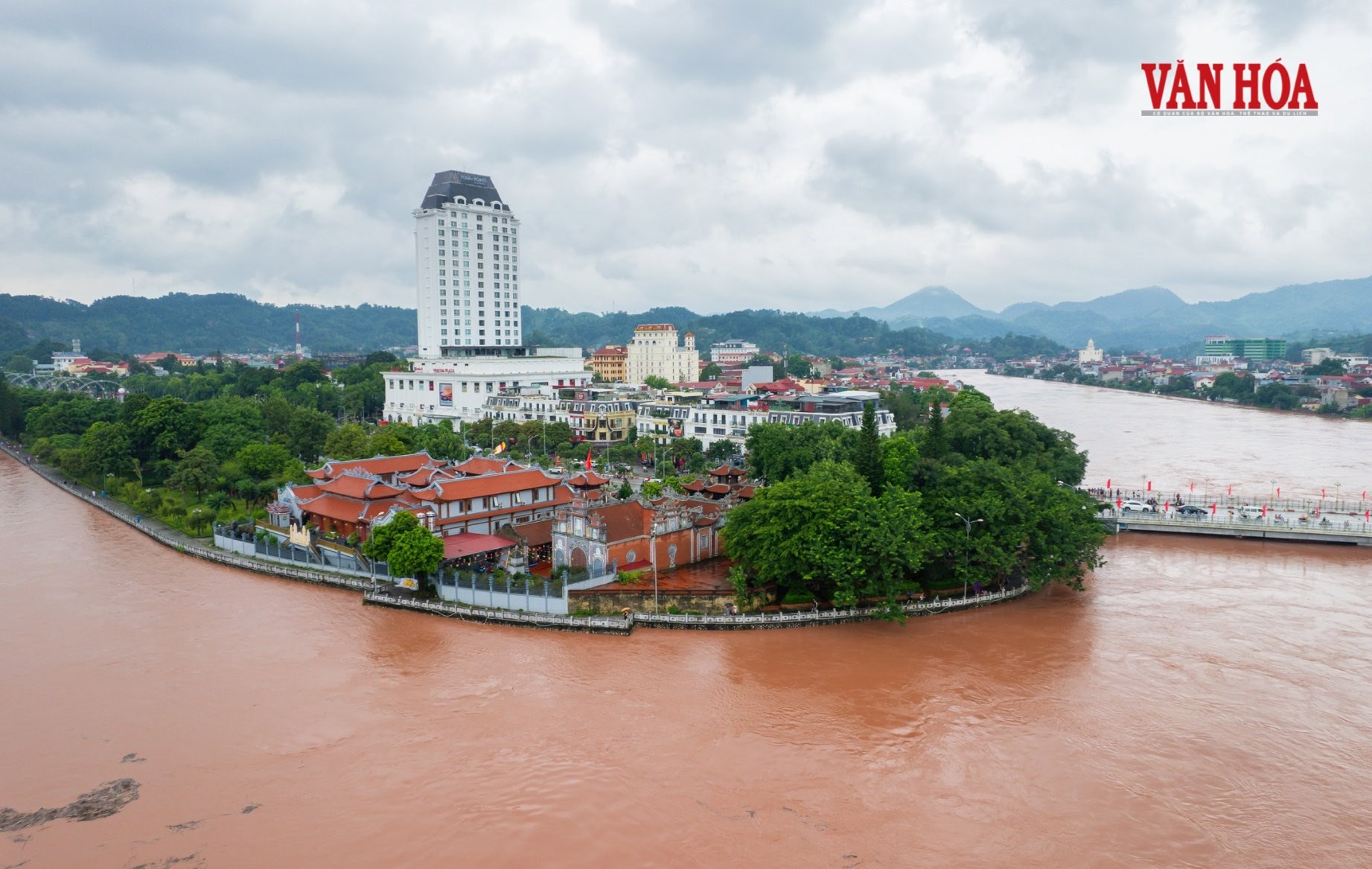 Nhìn lại những hình ảnh Lạng Sơn “oằn mình” trong trận lũ lớn - ảnh 1