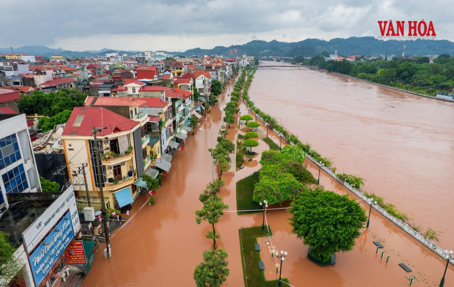 Nhìn lại những hình ảnh Lạng Sơn “oằn mình” trong trận lũ lớn - ảnh 2