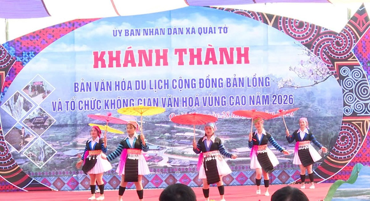 Hoạt động bảo tồn văn hóa dân tộc Mông tại Bản Lồng Pha Đin