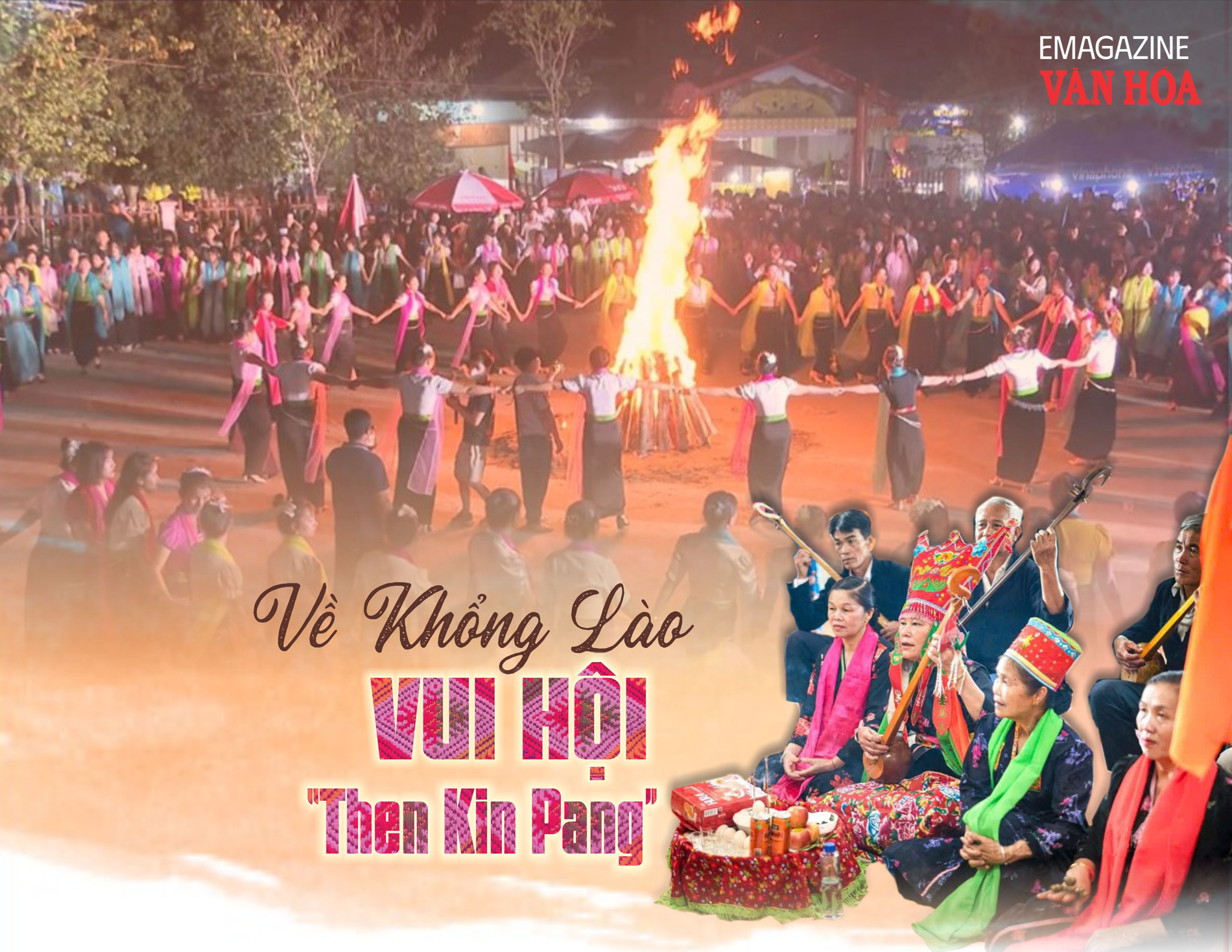 Toàn cảnh Lễ hội Then Kin Pang 2026 tại xã Khổng Lào, tỉnh Lai Châu với nhiều hoạt động văn hóa dân tộc Thái đặc sắc