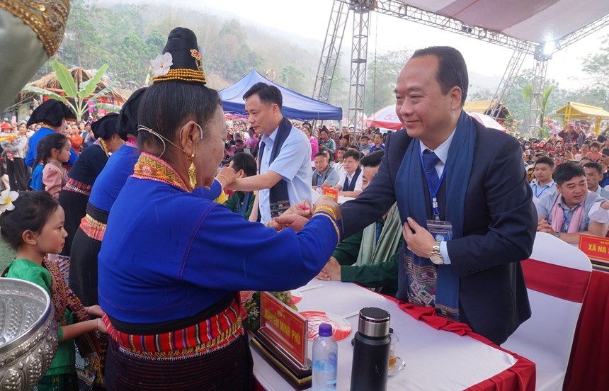(Emagazine) Vui Tết “Bun Huột Nặm” với người Lào ở Núa Ngam - ảnh 6