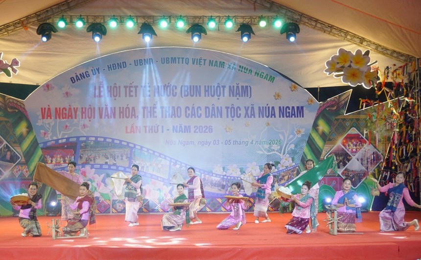 (Emagazine) Vui Tết “Bun Huột Nặm” với người Lào ở Núa Ngam - ảnh 13