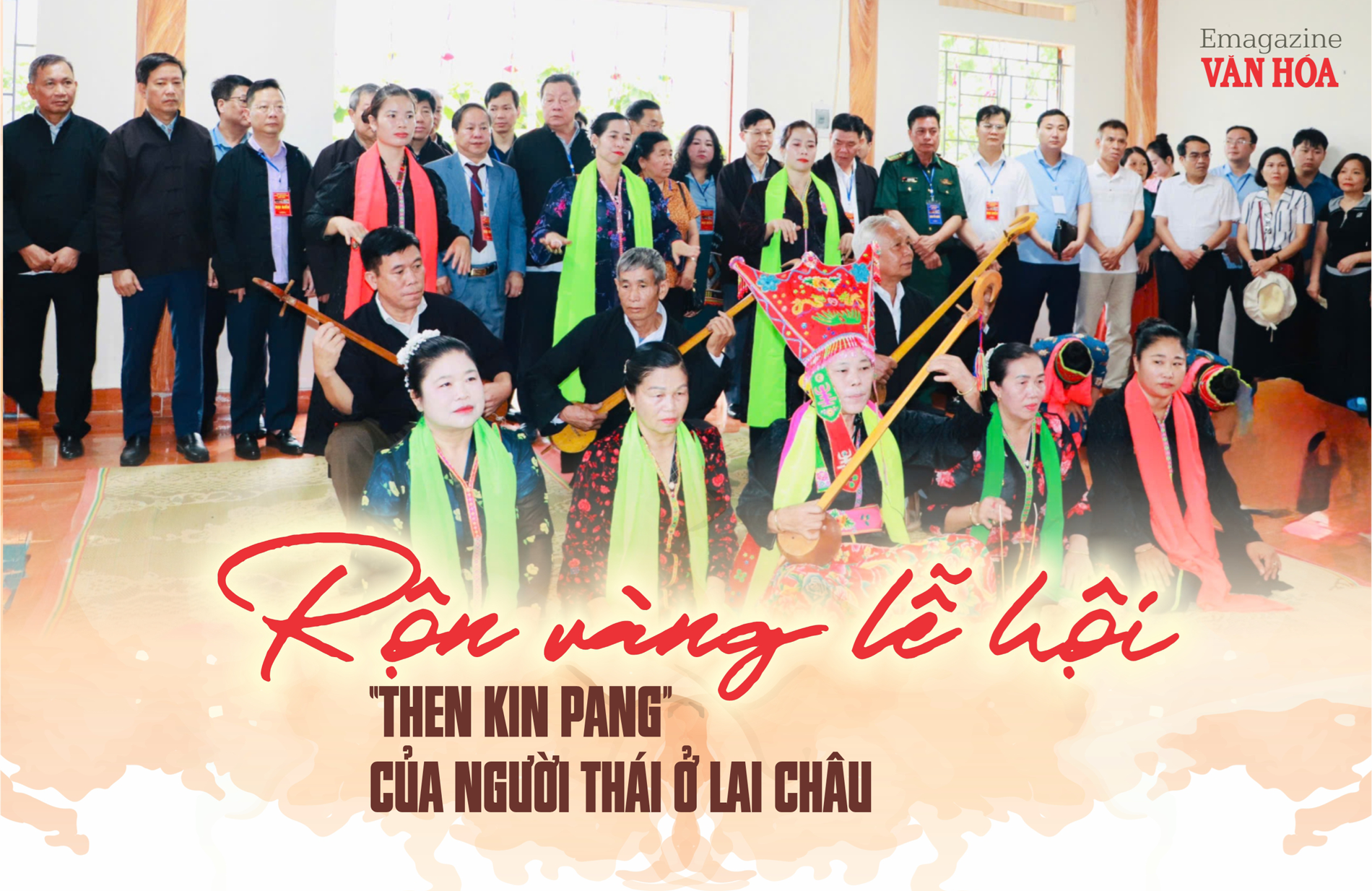 Toàn cảnh Lễ hội Then Kin Pang của người Thái tại Khổng Lào, Lai Châu