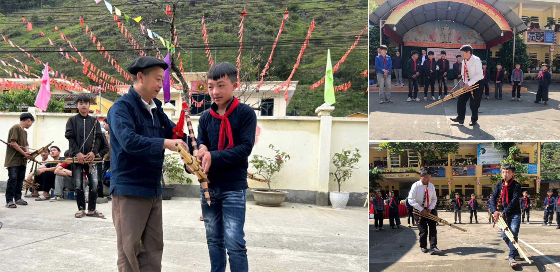 Thế hệ trẻ người Mông tại Sà Phìn tiếp nối di sản khèn truyền thống gắn phát triển du lịch cộng đồng