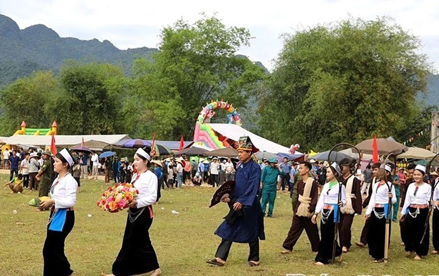 Bảo tồn di sản văn hóa phi vật thể đặc sắc dân tộc Mường ở Phú Thọ - ảnh 4