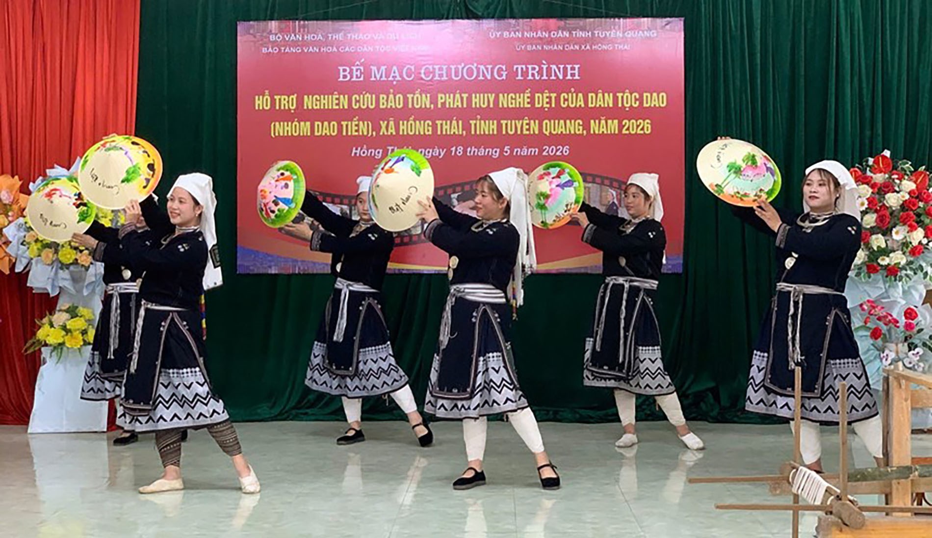 Chương trình văn nghệ mang đậm bản sắc dân tộc Dao Tiền tại Khâu Tràng