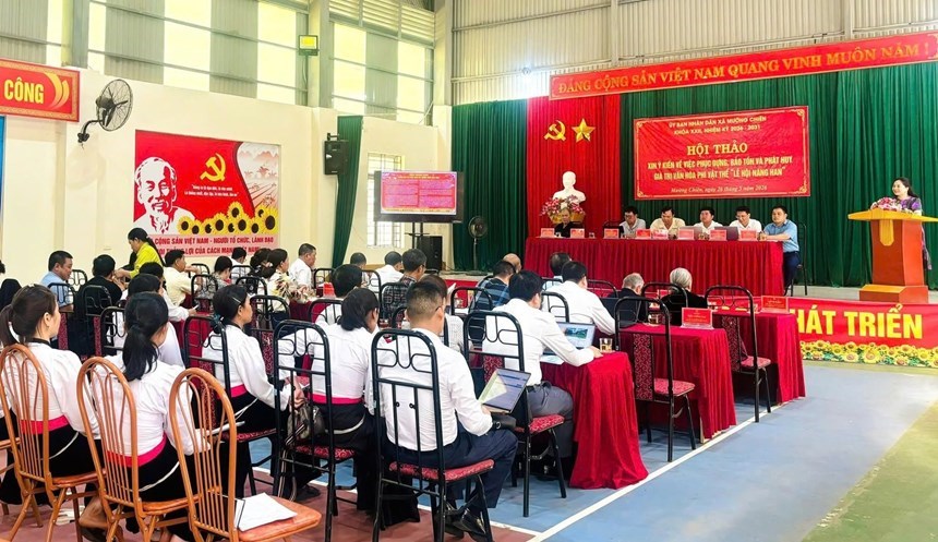 Hội thảo bảo tồn và phục dựng Lễ hội Nàng Han tại xã Mường Chiên tỉnh Sơn La