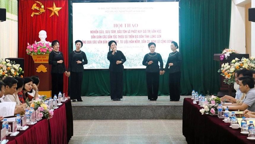 Các giá trị văn hóa dân gian là nền tảng tạo nên bản sắc độc đáo của các dân tộc Xứ Lạng