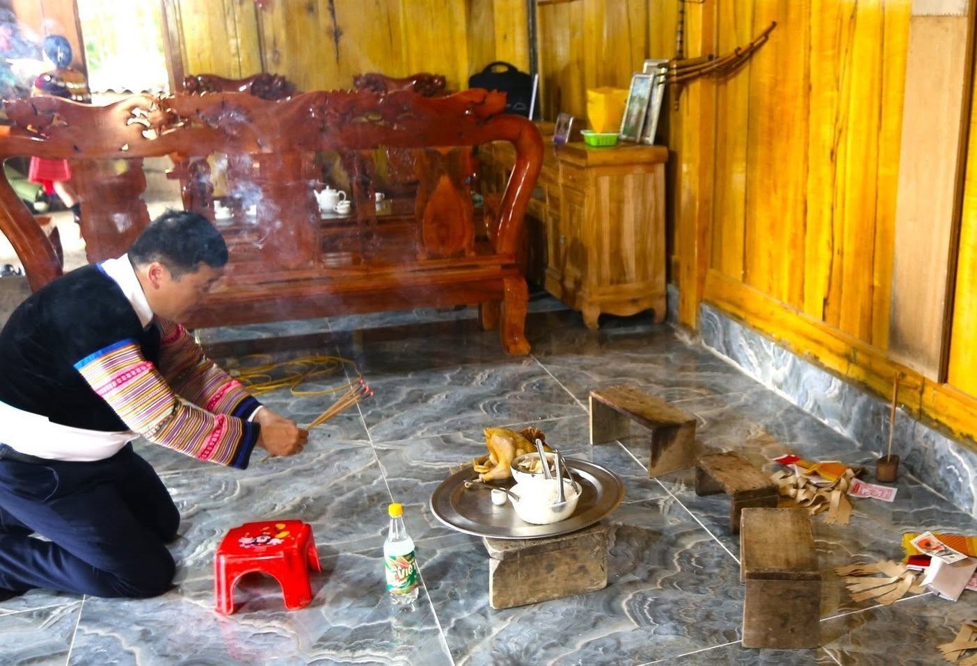 Rộn ràng Lễ hội Mừng cơm mới của đồng bào Mông ở Sơn Lương - ảnh 2