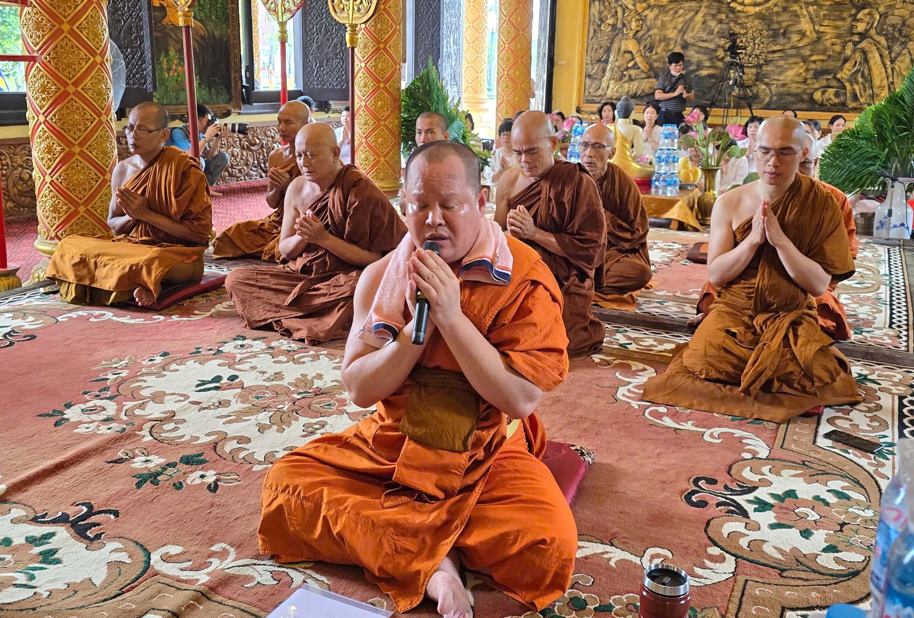 Lễ dâng y tắm mưa tại chùa Khmer - ảnh 3