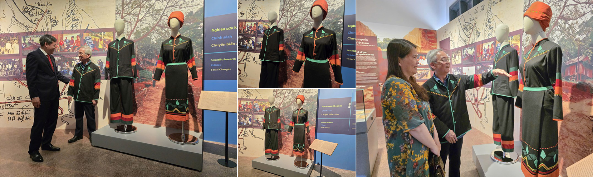 Hoa văn trang phục dân tộc Chứt lấy cảm hứng từ rừng Trường Sơn