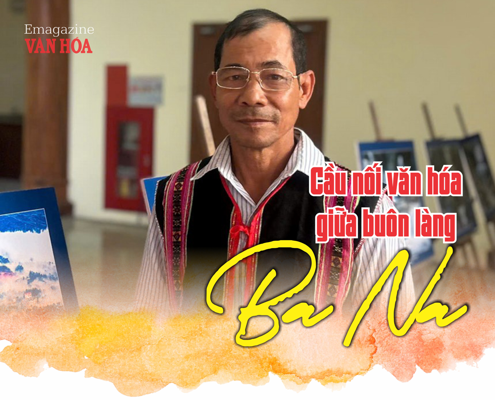 Ông Đinh Văn Nghĩa giữ gìn cồng chiêng và văn hóa Ba Na Tây Nguyên