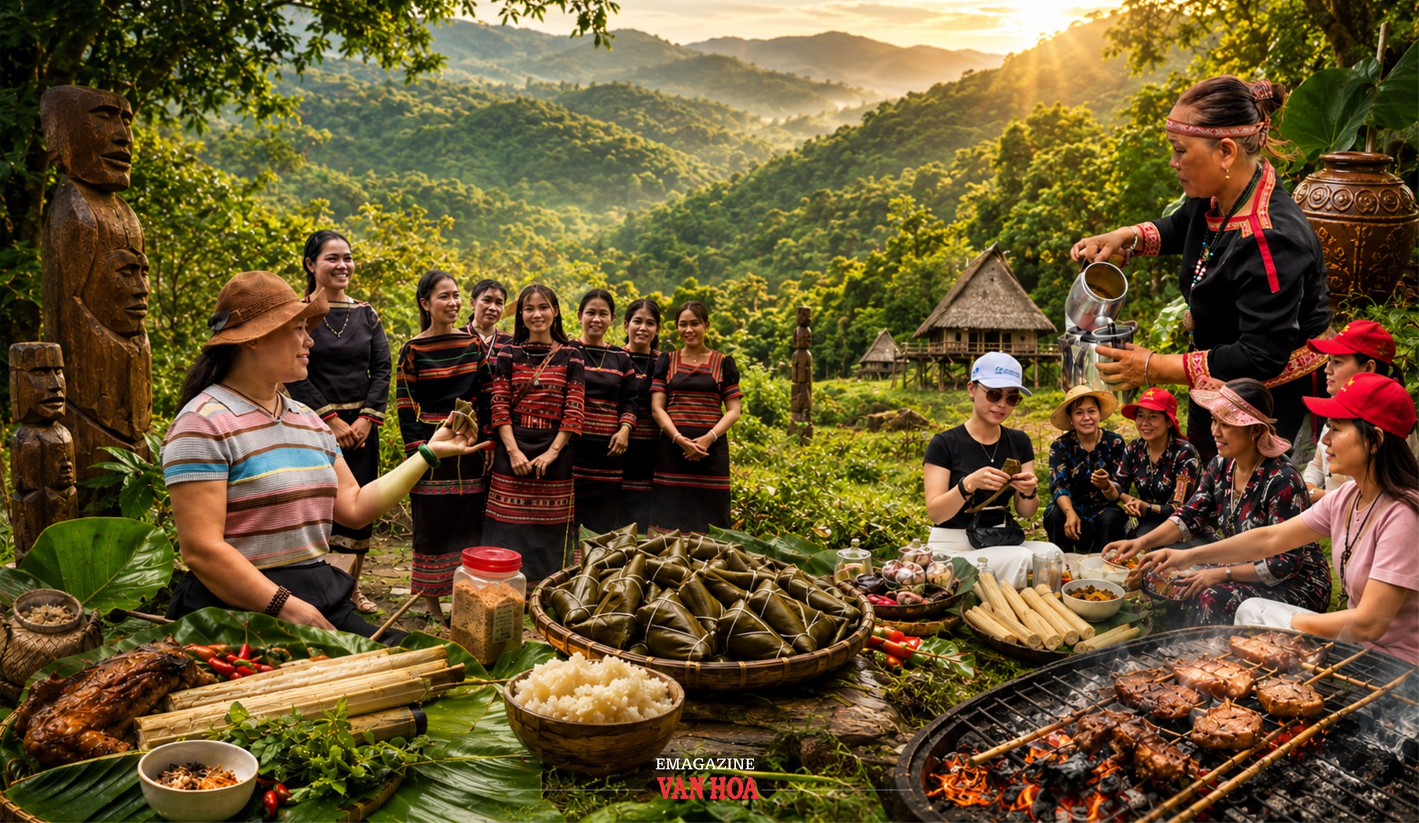 ẩm thực đặc trưng Tây Nguyên