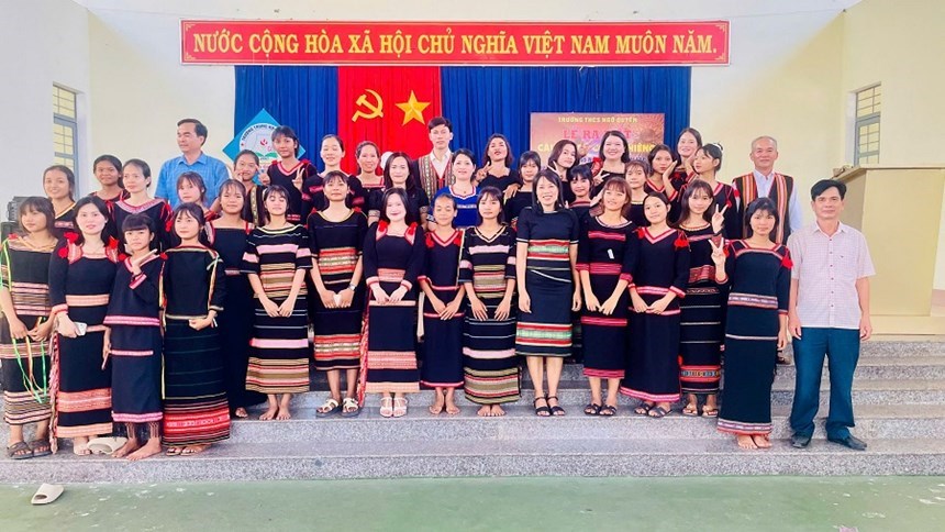 CLB cồng chiêng thanh thiếu nhi tạo sân chơi văn hóa cho học sinh Gia Lai