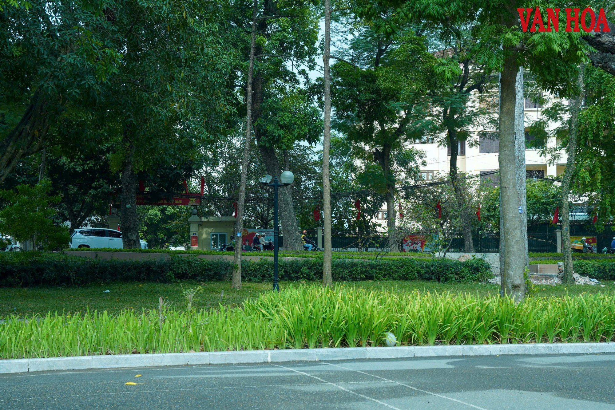 Công viên Bách Thảo thông thoáng hơn sau khi hạ rào sắt - ảnh 2