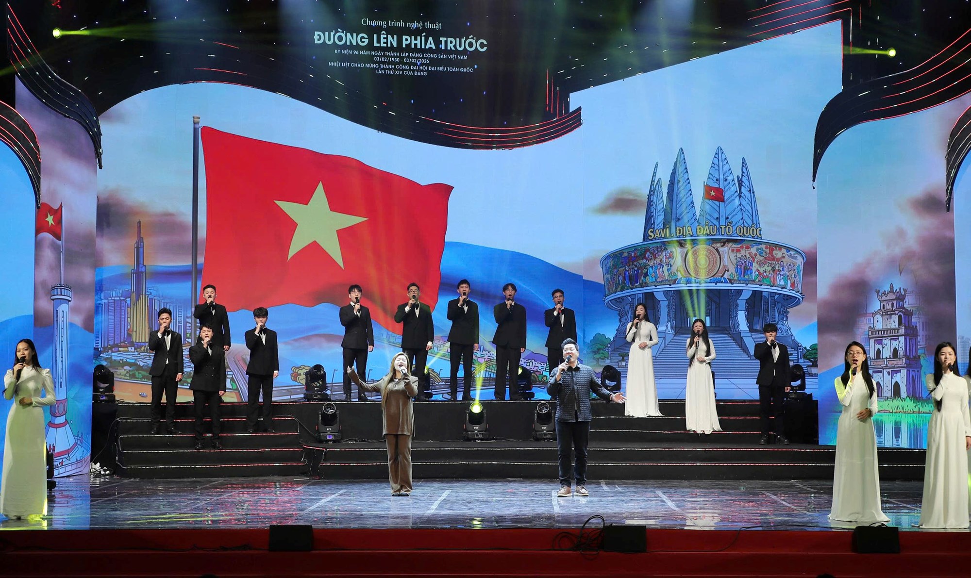 Sẵn sàng cho chương trình nghệ thuật đặc biệt “Đường lên phía trước“ - ảnh 9