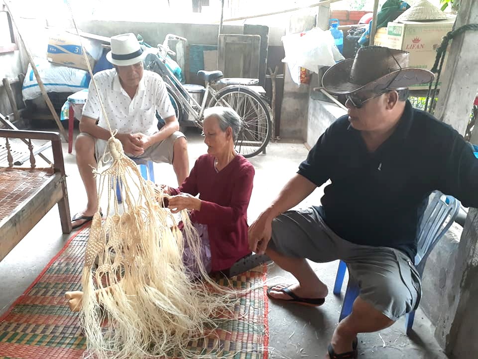 Nghề đan võng ngô đồng Cù Lao Chàm được công nhận DSVH phi vật thể quốc gia - ảnh 8