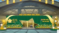 Không gian Hội chợ mùa Thu được tổ chức như một hành trình xuyên Việt hấp dẫn