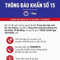 Truy tìm người đã đến Trung tâm tiệc cưới For You Place tại Đà Nẵng - Anh 1