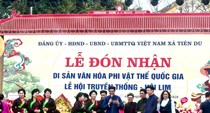 Bắc Ninh đón nhận danh hiệu Di sản văn hóa phi vật thể quốc gia Hội Lim