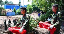 Phát hiện thêm 10 bộ hài cốt liệt sĩ tại Công viên Lê Thị Riêng