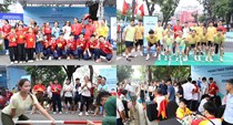 Rực rỡ không khí lễ phát động toàn dân tập luyện thể thao tại Hà Nội