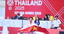 Võ sĩ Công an nhân dân đoạt HCV thuyết phục tại SEA Games 33