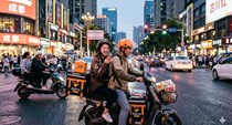 “City Work“: Xu hướng hẹn hò đi giao đồ ăn rộ lên tại Trung Quốc