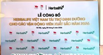 Herbalife Việt Nam tài trợ sản phẩm dinh dưỡng cho các VĐV xuất sắc Việt Nam năm 2026