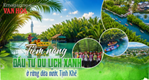 (Emagazine) Tiềm năng đầu tư du lịch xanh ở rừng dừa nước Tịnh Khê