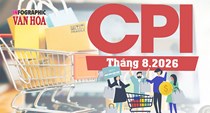 CPI tháng 8.2026 tăng 0,47%: Xăng dầu tác động mạnh đến giá cả