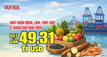 Gần 50 tỉ USD sau 8 tháng: Xuất khẩu nông, lâm, thủy sản tăng mạnh
