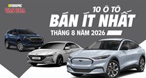 10 ô tô bán ế nhất tháng 8, có mẫu chỉ bán được 3 xe