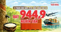 944,9 nghìn tấn cao su xuất khẩu: Bán ít hơn, giá vẫn tăng 12,2%