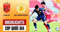 Highlight Long An vs Quy Nhơn: Lê Văn Hưng toả sáng, Long An giành vé đi tiếp