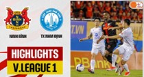 Highlight Ninh Bình vs Nam Định: Đương kim vô địch ôm sầu