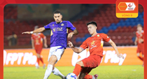 Highlight trận Hà Tĩnh 2-1 Hà Nội FC: Viktor Lê rực sáng, đội bóng Thủ đô mất điểm tiếc nuối