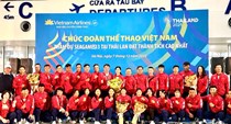 Từ Nội Bài đến Thái Lan: Những bước chân đầu tiên của Đoàn Thể thao Việt Nam